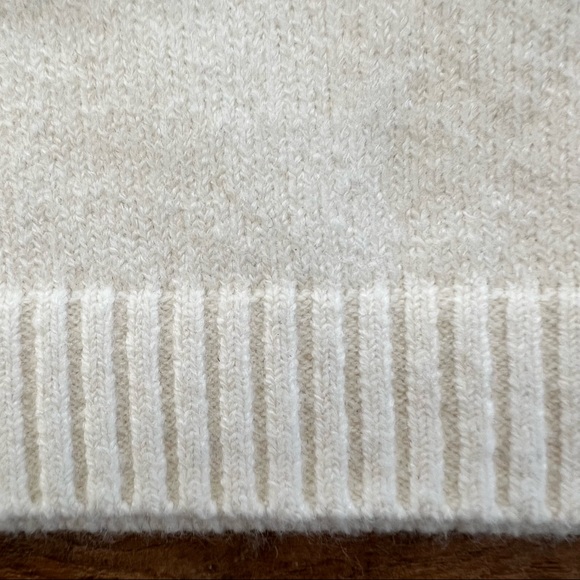 LINE & DOT • Megan Wrap Sweater Top in Cream - Picture 10 of 16